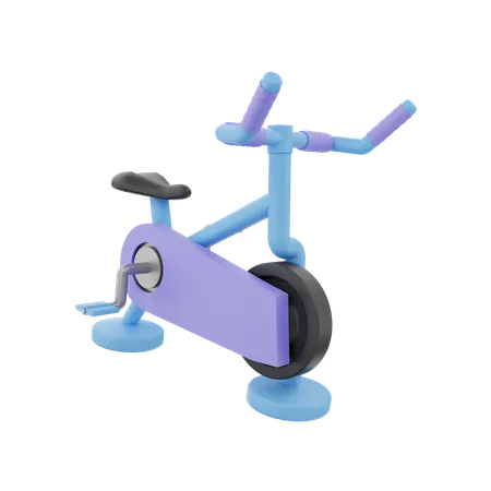 Bicicleta de gimnasio  3D Icon