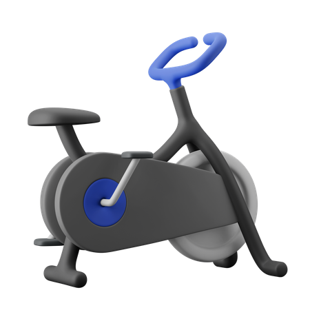 Bicicleta de treino  3D Icon