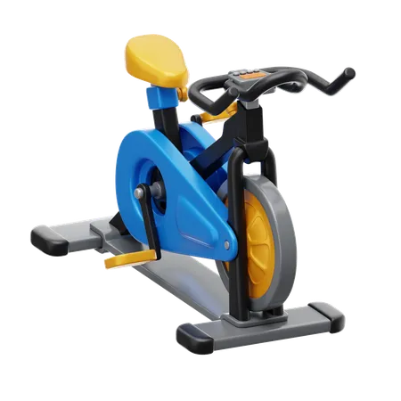 Bicicleta de exercício  3D Icon