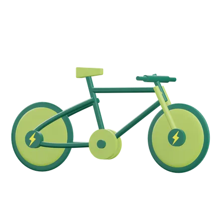 Bicicleta eléctrica  3D Icon