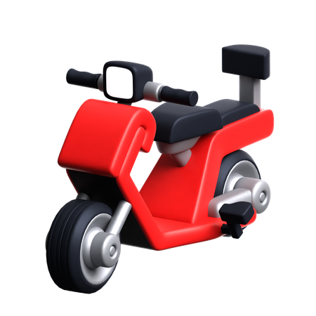 Bicicleta eléctrica  3D Icon