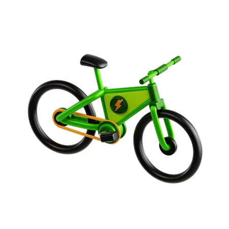 Bicicleta elétrica  3D Icon