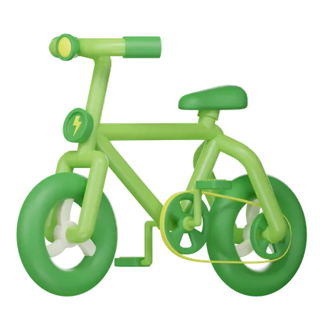 Bicicleta elétrica  3D Icon