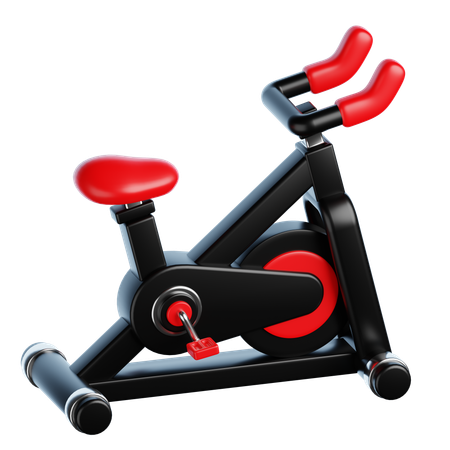 Bicicleta de exercício  3D Icon