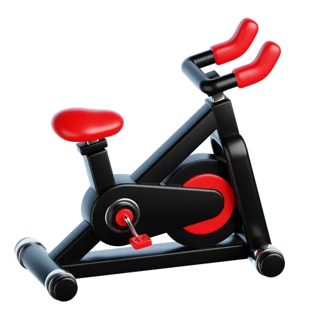 Bicicleta de exercício  3D Icon