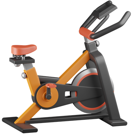Bicicleta estacionária  3D Icon