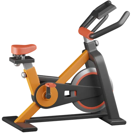 Bicicleta estacionária  3D Icon