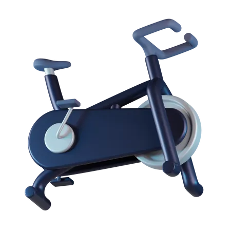 Bicicleta estática  3D Icon