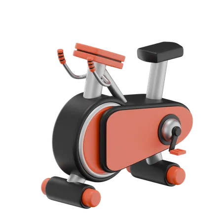 Gimnasio de bicicletas  3D Icon