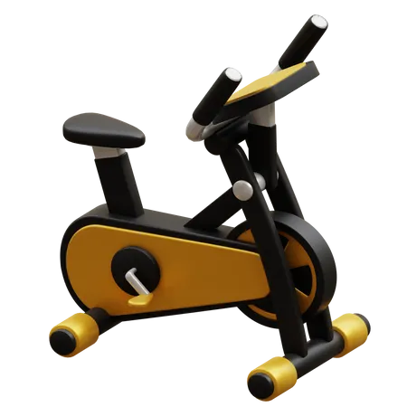 Bicicleta giratória  3D Icon