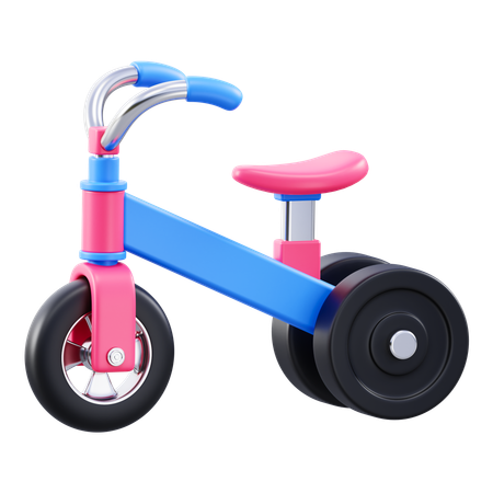 Bicicleta para niños  3D Icon