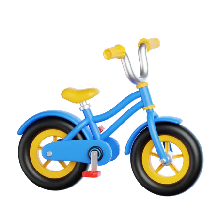 Bicicleta para niños  3D Icon