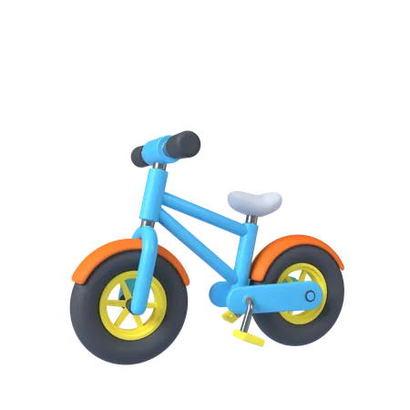 Bicicleta para niños  3D Icon