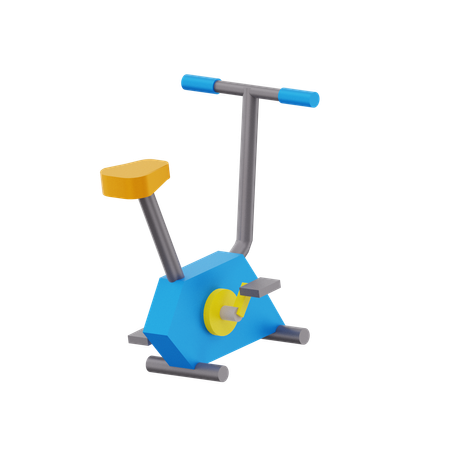 Bicicleta de spinning  3D Icon