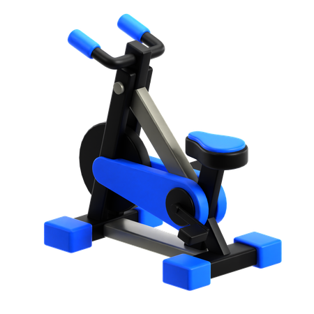 Bicicleta de spinning  3D Icon