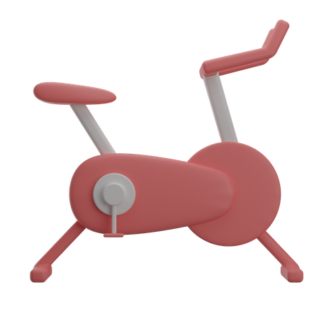 Bicicleta de spinning  3D Illustration