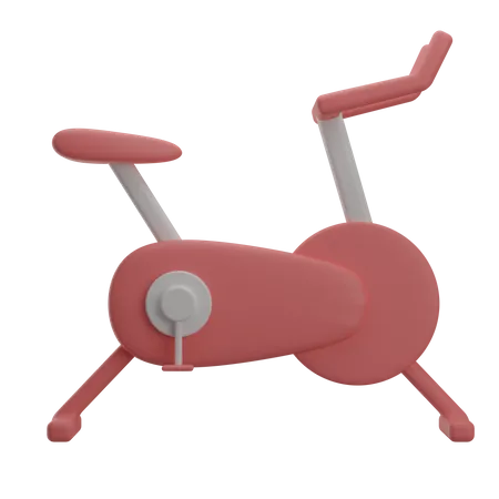 Bicicleta de spinning  3D Illustration