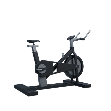 Bicicleta de spinning  3D Illustration