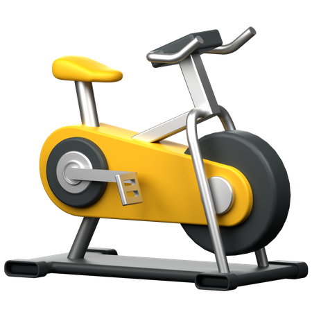 Bicicleta de spinning  3D Icon