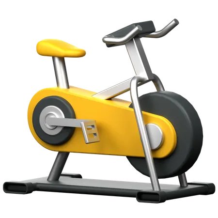 Bicicleta de spinning  3D Icon