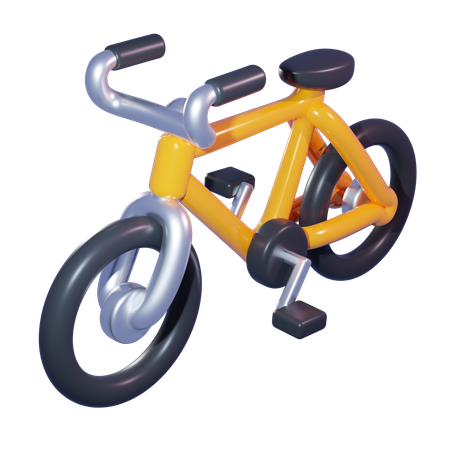 Bicicletta  3D Icon