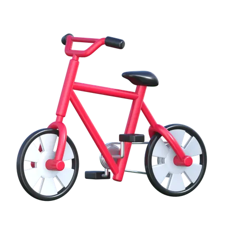 Bicycle 3 D Transportation Icon 3D Icon
