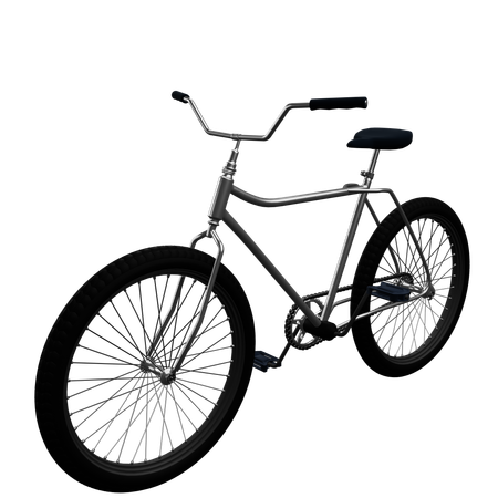 自転車  3D Icon