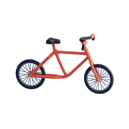 自転車  3D Icon