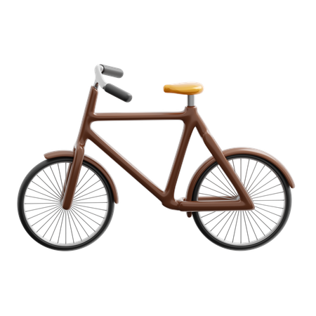 自転車  3D Icon