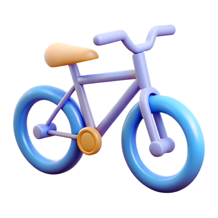 자전거  3D Icon