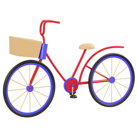 Bicycle  3D Illustration