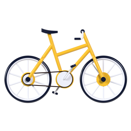 Bicycle  3D Illustration