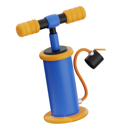 Bicycle Air Pump  3D Icon