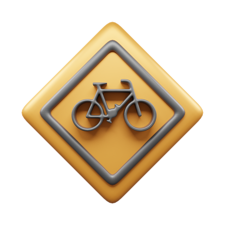 自転車ボード  3D Icon