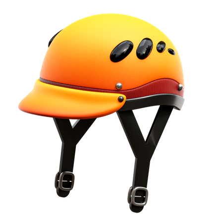 Bicycle Helmet  3D Icon