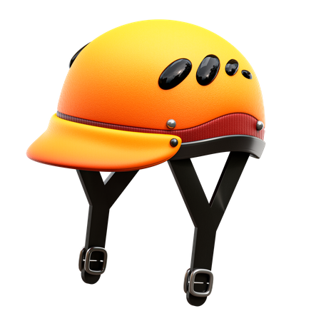 Bicycle Helmet  3D Illustration