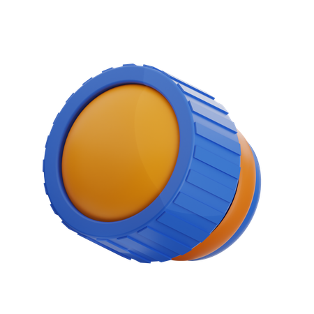 Bicycle Light  3D Icon