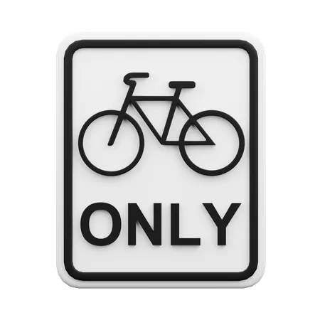 Bicycle Only  3D Icon