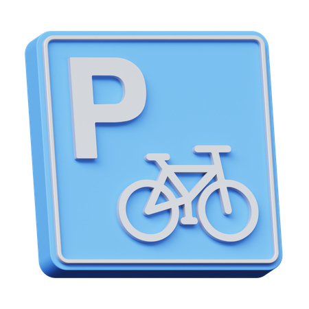 자전거 주차  3D Icon