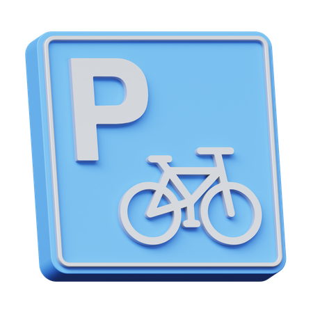 Bicycle Parking  3D Icon