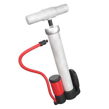 Bicycle Pump  3D Icon