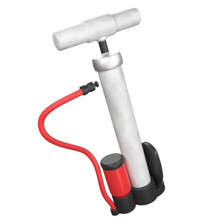 Bicycle Pump  3D Icon