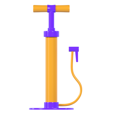 Bicycle pump  3D Icon