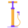 3d bicycle pump illustration