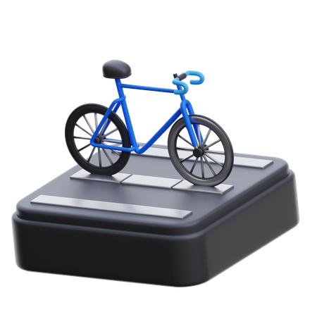 Bicycle Racing  3D Icon