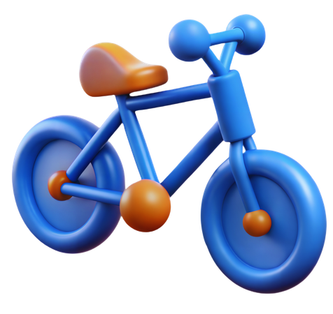 자전거 공유  3D Icon