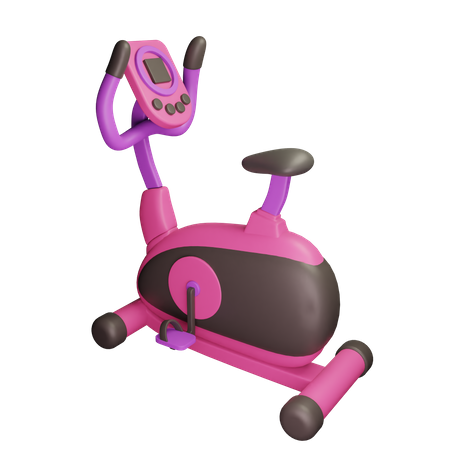 Bicycle Static  3D Icon