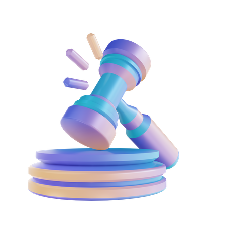 Bid  3D Illustration