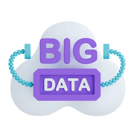 Bid Data  3D Icon