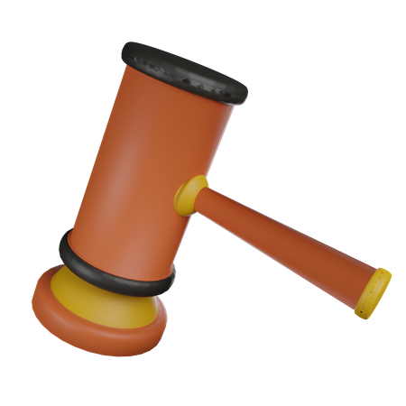 Bid Hammer  3D Icon